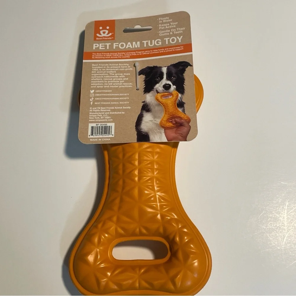 Pet Foam Tug Toy For Dogs New